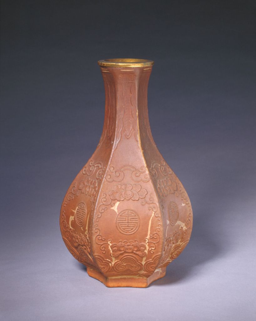 图片[1]-Pao Tuanshou six-edged bottle-China Archive